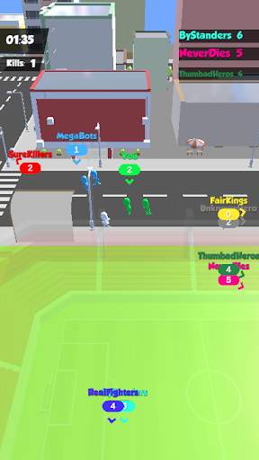 Crowd Run - City Of Wars screenshot 3