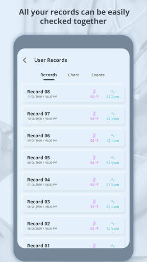 Fever Tracker : Record Daily Body Temperature screenshot 4