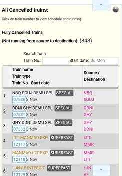 Railway status screenshot 4