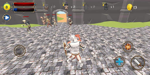 Castle Defense Knight Fight screenshot 5