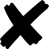 X and O icon