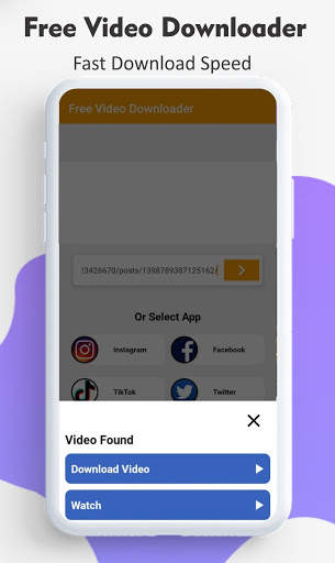 VidMedia Downloader app - Free Video Downloader screenshot 1