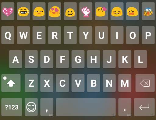 Cute Color Skin Emoji Keyboard screenshot 6