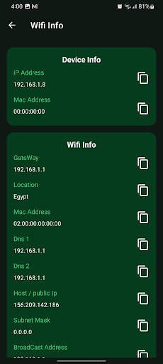 NetWork WIFI Tools For Android screenshot 5