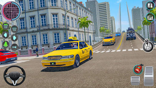 City Taxi Driving: Taxi Games screenshot 4