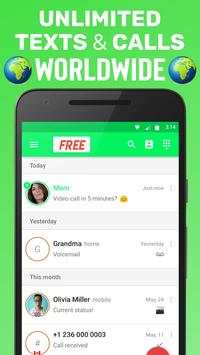 Free Phone Calls & SMS screenshot 1