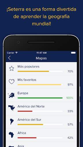 Seterra Geografía screenshot 1