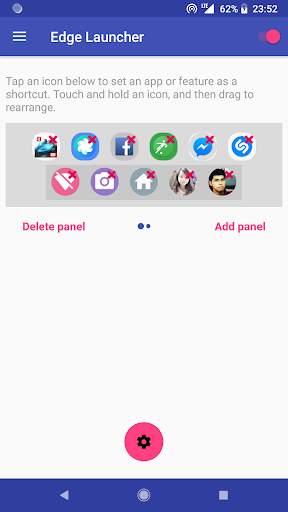 Edge Launcher screenshot 3