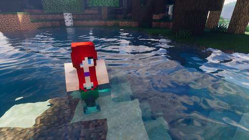 Mermaid mod for Minecraft screenshot 2