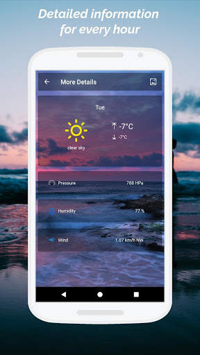 Weather Live & Beautiful HD Wallpapers: free скриншот 3