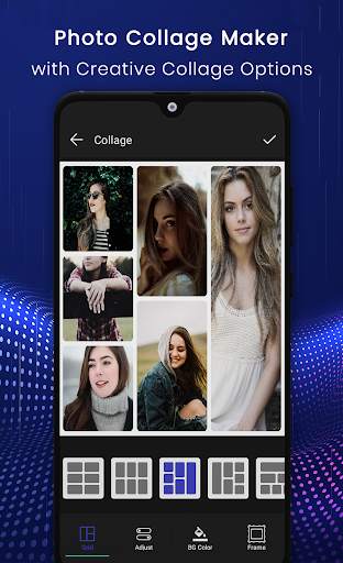 Photo Collage Grid Layouts Beauty Camera screenshot 5