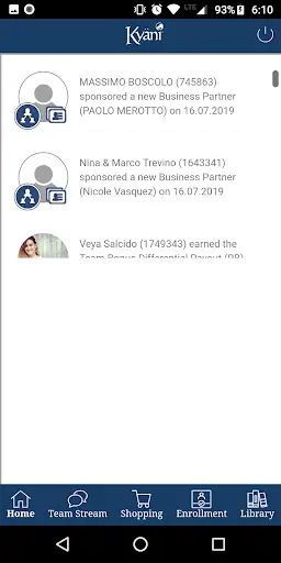 Kyäni Back Office screenshot 3