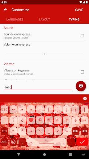 Diamond Heart Keyboard Love screenshot 4