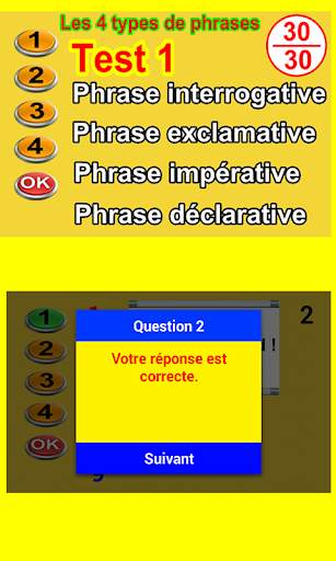 Apprendre les types de phrases screenshot 4
