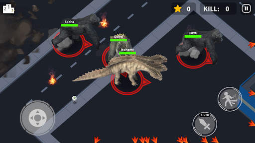 Godzilla vs Kong : King Ghidorah invasion screenshot 1