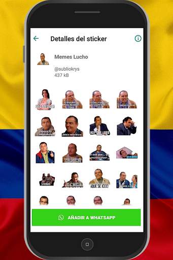 Stickers Memes Novelas Colombianas screenshot 7