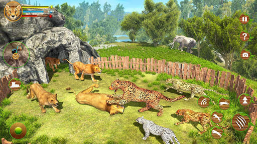 Cheetah Attack Simulator 3D Game Cheetah Sim screenshot 5