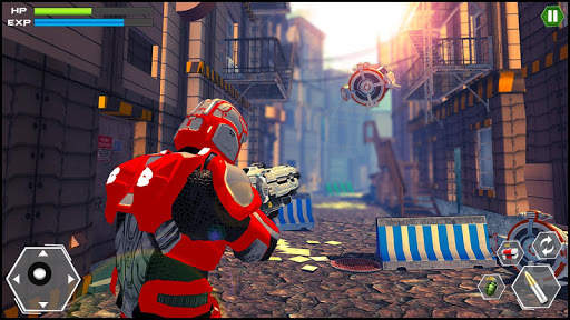 Robot Warrior Legacy - Modern Battleground Strike screenshot 1