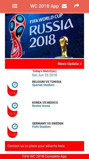World Cup Russia  2018 Complete App screenshot 10