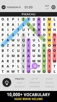 Word Search Topic Pokemon screenshot 1