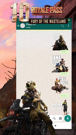 WAStickerApps: PUBG Pack screenshot 2