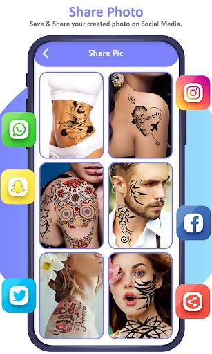 Tattoo on My Photo - Piercing Photo Editor screenshot 8