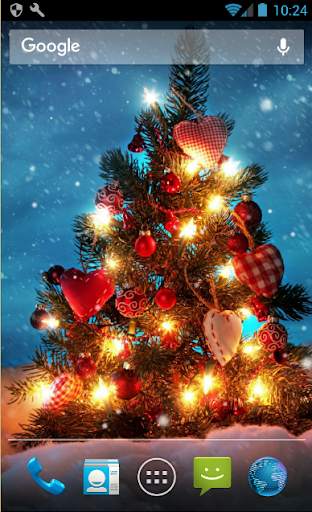 Christmas Live Wallpaper screenshot 1