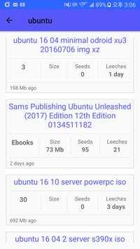 torrent search engine screenshot 2