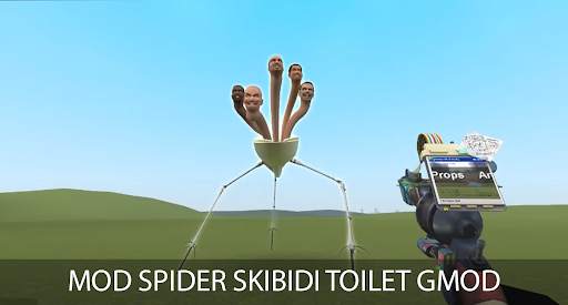 Spider Skibidi Mod GMOD screenshot 1