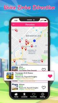 Voice Driving Direction : GPS Navigation & Maps screenshot 5