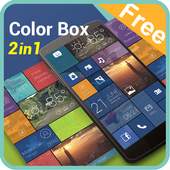 (FREE) Color Box 2 In 1 Theme 1.0