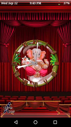Ganesh Clock  live wallpaper screenshot 6