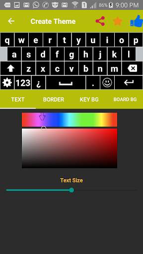 EazyType Spanish Keyboard Emoji & Stickers Gifs screenshot 5