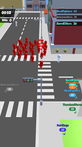 Crowd Race 3D : Biggest in the city! screenshot 3