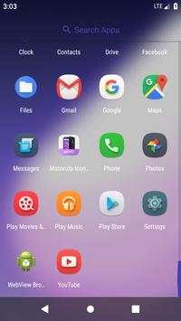 Launcher for motorola -Moto G5 Plus Launcher Theme screenshot 3
