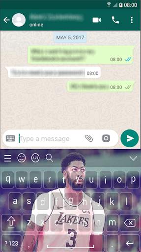 Anthony Davis Lakers Keyboard NBA 2K20 For Lovers screenshot 3