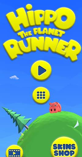 HIPPO, The Planet Runner Free Game screenshot 2