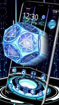 3D Crystal Launcher screenshot 2