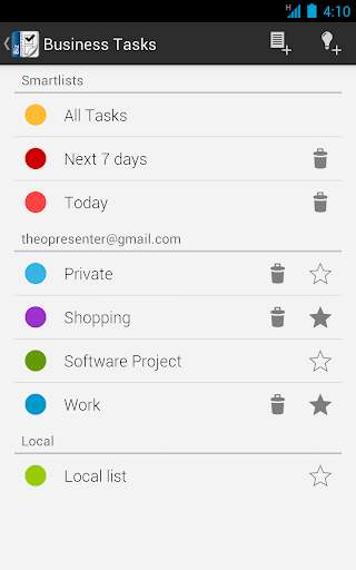 Business Tasks скриншот 7