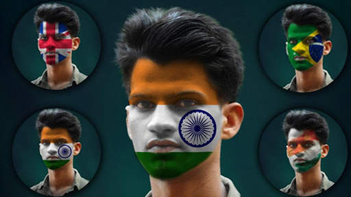 Flag Face App - Flag on Pic screenshot 2