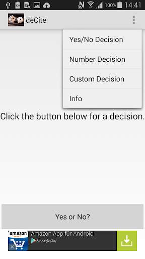 Decision Maker - deCite screenshot 1