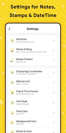 Note Cam Lite: GPS Camera screenshot 3