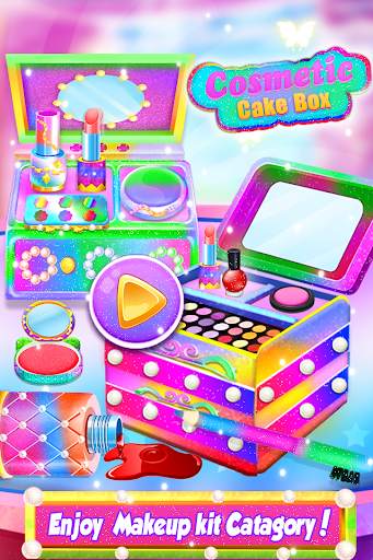 Makeup Kit Cake: Makeup Games screenshot 1