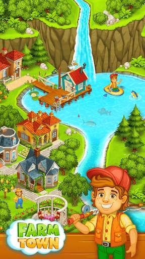 Farm Town: Happy farming Day & food farm game City screenshot 19
