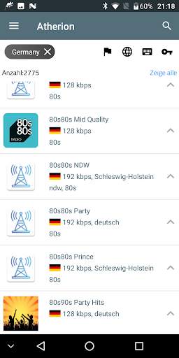 Radio player recording Radio Stream – Atherion screenshot 4