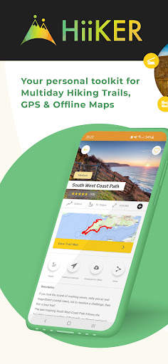 Hiiker: The World's Best Hiking Trails screenshot 1