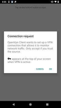 HAP VPN screenshot 1