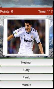 FOOTBALL PLAYER QUIZ screenshot 1