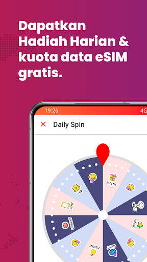 DENT: Paket Data eSIM Dunia screenshot 4