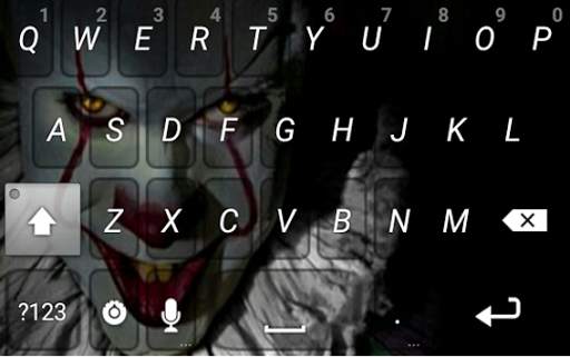 Bad Clown Pennywise Keyboard Themes HD स्क्रीनशॉट 6